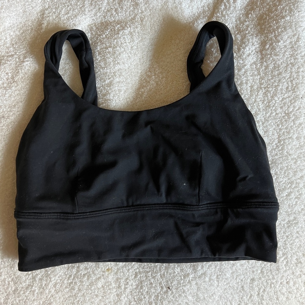 Black lululemon align bra